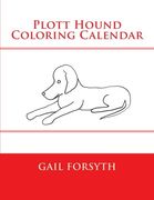 Plott Hound Coloring Calendar