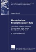 Marktorientierte Unternehmensbewertung (Rechnungswesen und Unternehmensüberwachung)