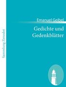 gedichte und gedenkblstter