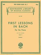 First Lessons in Bach - Book 2: Piano Solo (Schirmer's Library of Musical Classics) - 9780793552924 (en Inglés)