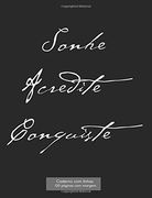 Caderno com Linhas 120 Páginas com Margem: Caderno com Capa Preta, Caderno com Linhas e com Margem, Perfeitamente Encadernado, Ideal Para a Escrita, Ensaios, Caderno de Composição ou Diário (en Portugués)