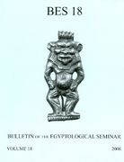 bulletin of the egyptological seminar, volume 18 (2009) (en Inglés)