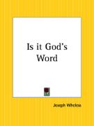 is it god's word (en Inglés)
