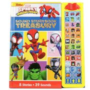 Disney Junior Marvel Spidey and his Amazing Friends: Sound Storybook Treasury - 39-Button Sound Book - pi Kids (en Inglés)