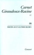 Carnet Giraudoux Racine Tome 2 (in French)