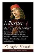 Künstler der Renaissance: Leonardo da Vinci, Raphael, Michelangelo, Giotto, Tizian, Botticelli, Andrea del Verrocchio, Filippo Brunelleschi, Don (en Alemán)