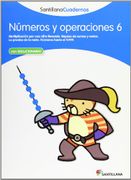 NUMEROS Y OPERACIONES 6 SANTILLANA CUADERNOS - Vv.Aa. - Santillana