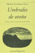 Umbrales de otoño: Estudio preliminar de Remedios Sánchez García (Poesía Hiperión)