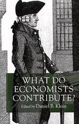 What do Economists Contribute? 