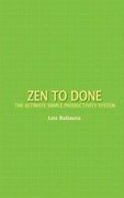 Zen to Done: The Ultimate Simple Productivity System (en Inglés)