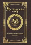 Large Print - Autobiography of a Yogi, Volume 2 of 2 - Grand Type Collector's Edition - Matte Hardcover with Dust Jacket (en Inglés)