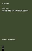 Steine in Potenzen (Hermaea. Neue Folge) (en Alemán)