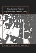 Institutional Racism, Organizations & Public Policy (Black Studies and Critical Thinking) (en Anglais)