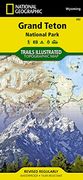 grand teton national park: trails illustrated - national park maps (en Inglés)