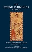 studia philonica annual xxiv, 2012