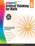 Spectrum Critical Thinking for Math, Grade 5 (en Inglés)