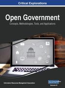 Open Government: Concepts, Methodologies, Tools, and Applications, VOL 4 (en Inglés)