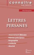 Fiche de lecture Lettres persanes de Montesquieu (analyse littéraire de référence et résumé complet) (en Francés)
