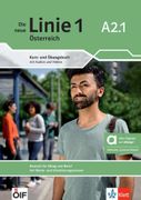 Die neue Linie 1 sterreich A2.1 - Hybride Ausgabe allango, m. 1 Beilage: Deutsch fr Alltag und Beruf mit Werte- und Orientierungswissen. Kurs- und bungsbuch mit Audios und Videos inkl. Lizenzschlssel allango (24 Monate) (en Alemán)