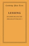 Hamburgische Dramaturgie i (Cambridge Plain Texts) (in German)