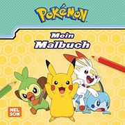 Maxi-Mini 136: Pokémon: Mein Malbuch (Nelson Maxi-Mini)