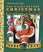 The Night Before Christmas Board Book (Little Golden Books) 
