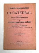ARGUMENTO Y PRINCIPALES CANTABLES DE LA CATEDRAL. Aprop (in Spanish)