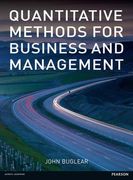 quantitative methods for business and management students (en Inglés)