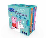 portada Mi Pequeña Biblioteca de Criaturas Mágicas. Sirenas, Unicornios, Narvales y Dragones (Peppa Pig): Peppa y los Unicornios - la Sirena Mágica - el Dragón de George - Peppa y el Narval