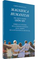 portada Carta encíclica "Magnifica humanitas". Sobre la custodia de la persona humana en el tiempo de la inteligencia artificial - Leon XIV - Editorial Verbo Divino