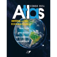 portada Atlas universal y de Chile regionalizado (censo 2024)