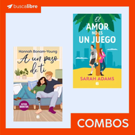 portada 2x1 A UN PASO DE TI + EL AMOR NO ES UN JUEGO.