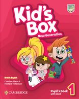 portada Kid's Box New Generation Level 1 Pupil's Book with eBook British English - Michael Tomlinson - Cambridge English