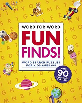 portada Word for Word: Fun Finds! Word Search Puzzles for Kids Ages 6-8 (en Inglés)
