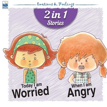 portada Emotions & Feelings: Worried and Angry (en Inglés)