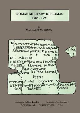 portada Roman Military Diplomas 1985 to 1993 (en Inglés)