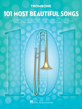 portada 101 Most Beautiful Songs: For Trombone (en Inglés)