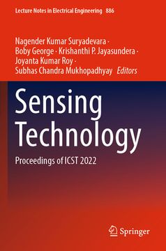 portada Sensing Technology: Proceedings of Icst 2022 (in English)