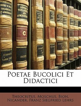 portada Poetae Bucolici Et Didactici (en Latin)