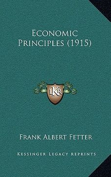 portada economic principles (1915) (en Inglés)