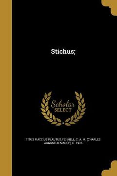 portada Stichus; (en Latin)