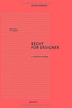 portada Recht für Designer (in German)