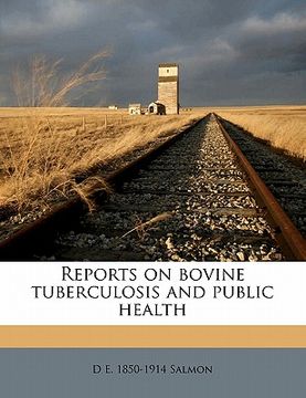 portada reports on bovine tuberculosis and public health (en Inglés)
