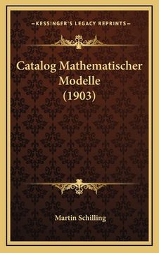 portada Catalog Mathematischer Modelle (1903) (in German)