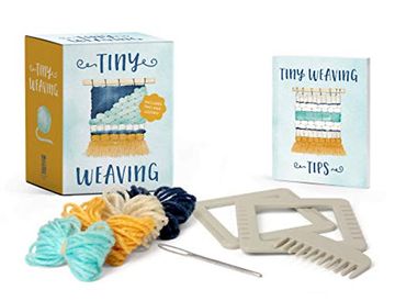 portada Tiny Weaving: Includes two Mini Looms! (in English)
