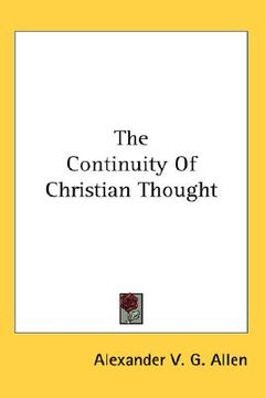 portada the continuity of christian thought (en Inglés)