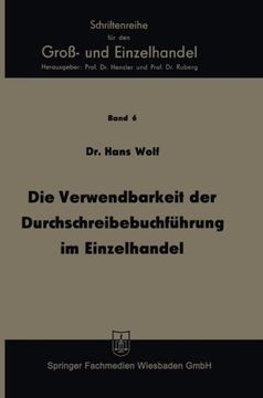 portada Die Verwendbarkeit der Durchschreibebuchführung im Einzelhandel (German Edition)