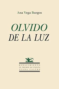 portada Olvido de la luz (in Spanish)