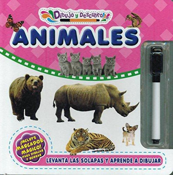portada Animales. Dibujo y Descubro (in Spanish)