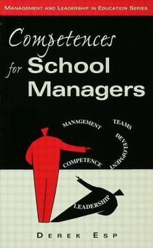 portada competences for school managers (en Inglés)
